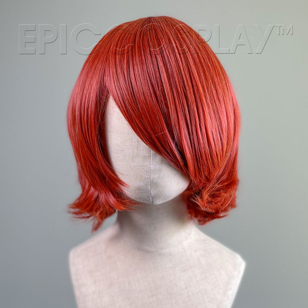 Chronos - 14 Inch Apple Red Short Cosplay Wig