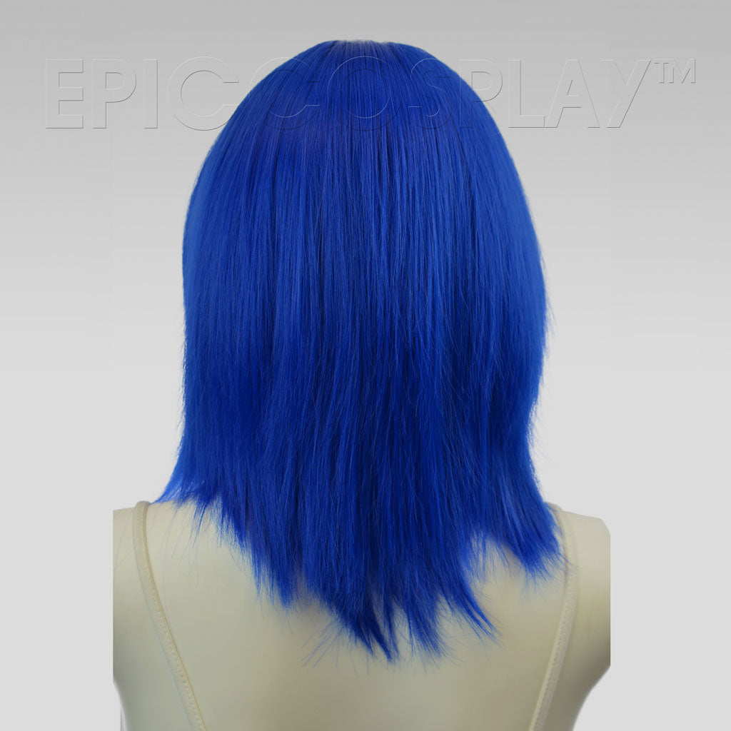 Helen Dark Blue Bangless Wig 