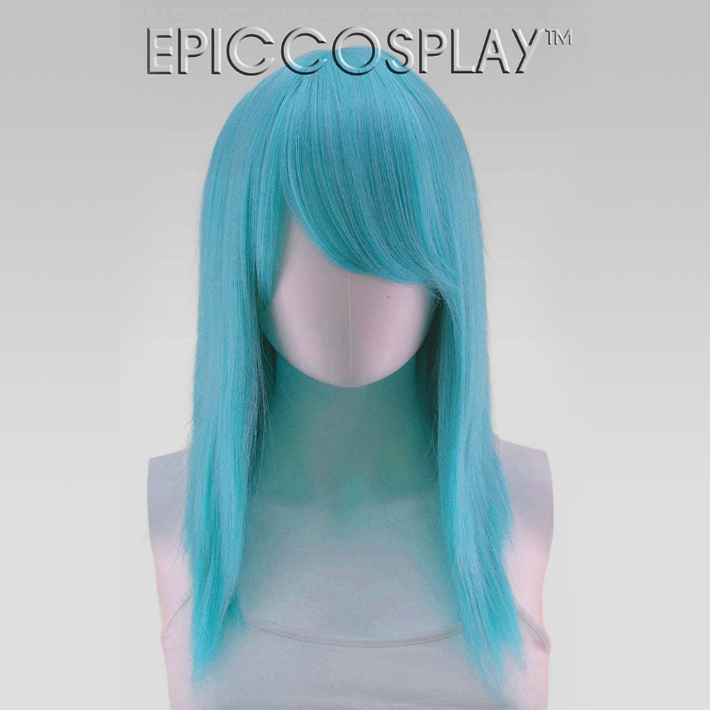 Theia - 20 Inch Anime Blue Mix Medium Cosplay Wig