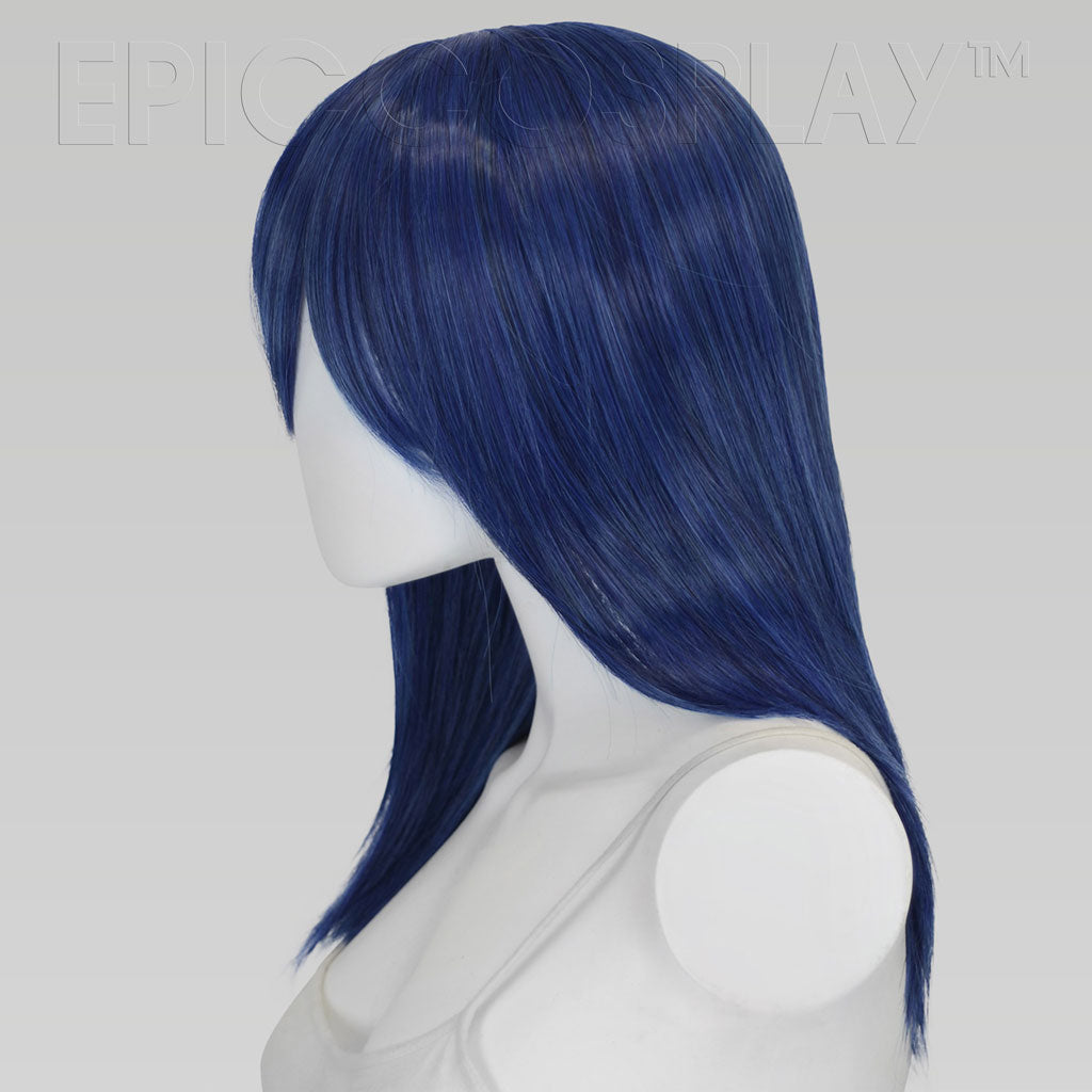 Navy blue hotsell cosplay wig