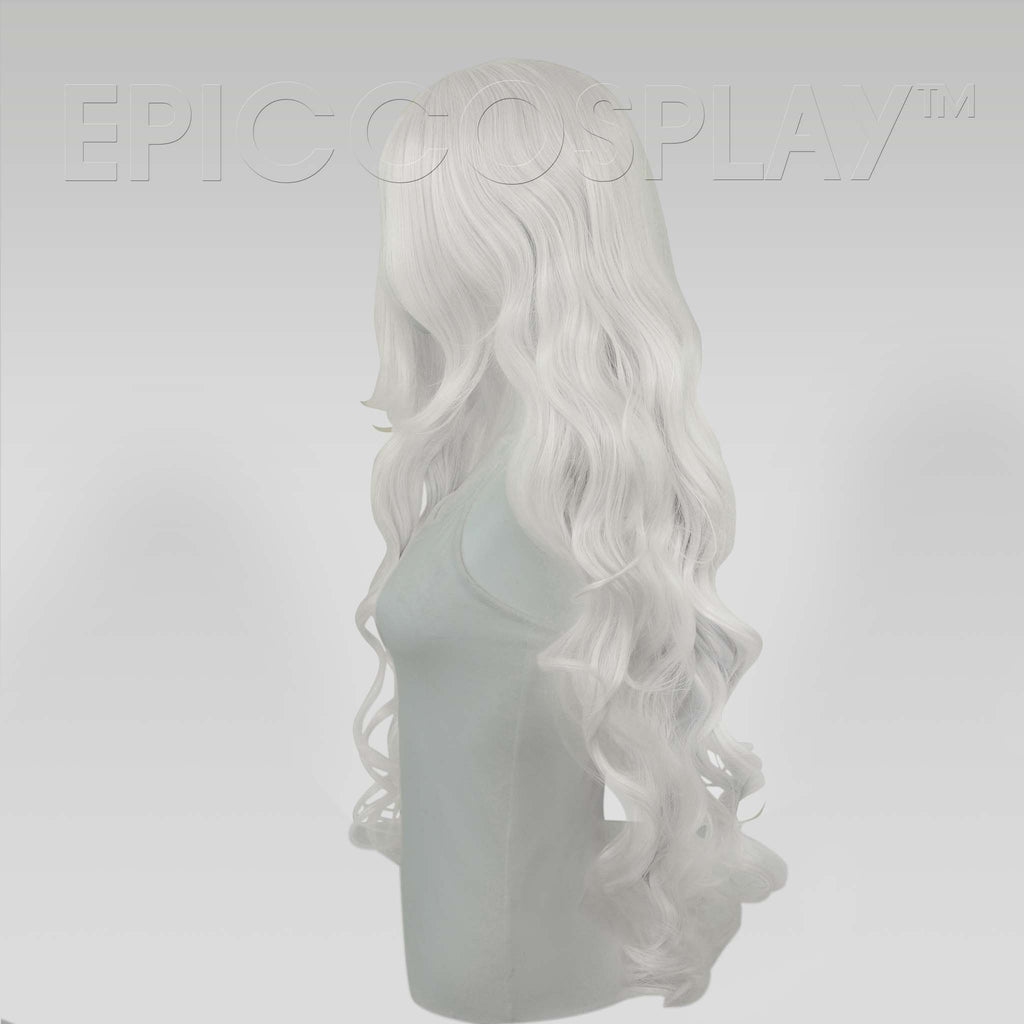 Hera 40 inch Classic White Curly Extra Long Cosplay Wig