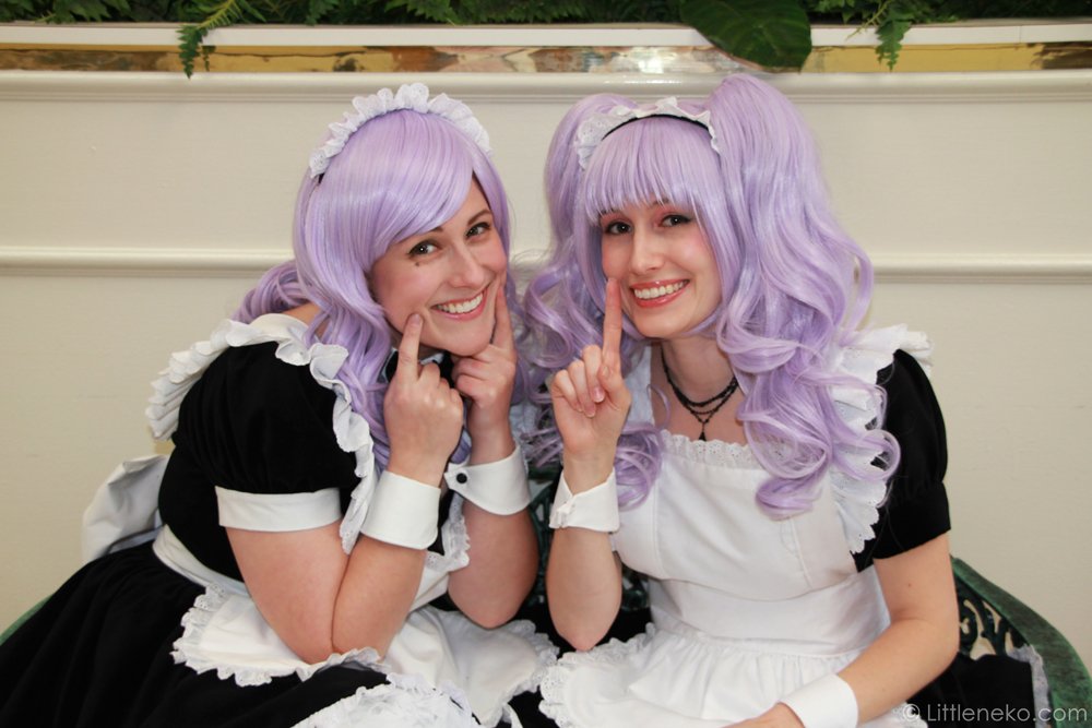 Show Us Your Moves: Kat and Brandi Cosplay Maids!