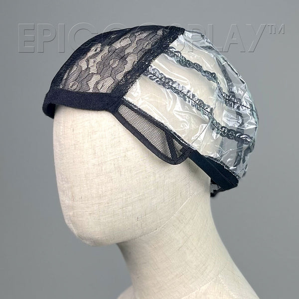 Inner Cap for Wig Making and for Larger Heads - Black