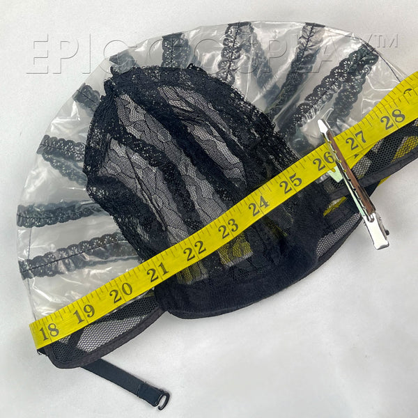 Inner Cap for Wig Making and for Larger Heads - Black