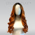 Signature - Cuprum Lace Front Long Curly Wig