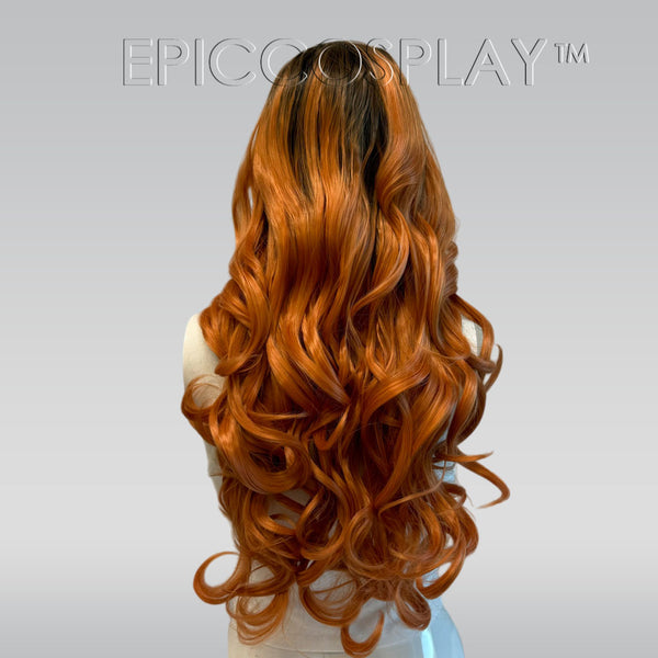 Signature - Cuprum Lace Front Long Curly Wig