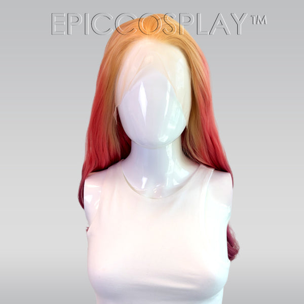 Signature - Flame Red Long Lace Front Wig