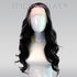 Signature - Black w/Pink Highlight Curly Long Wig