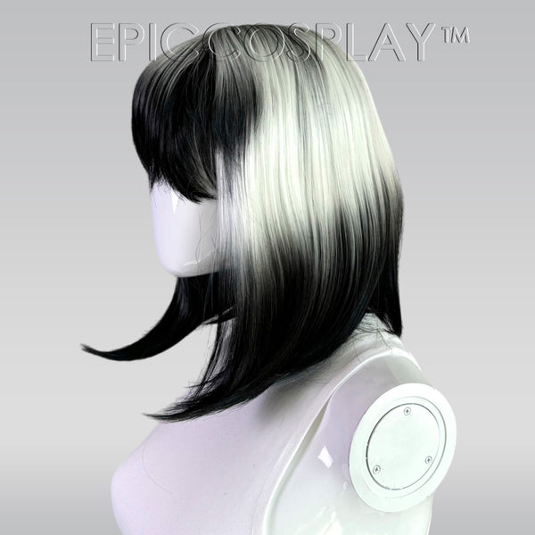 Signature - Black/White Long Bob Wig