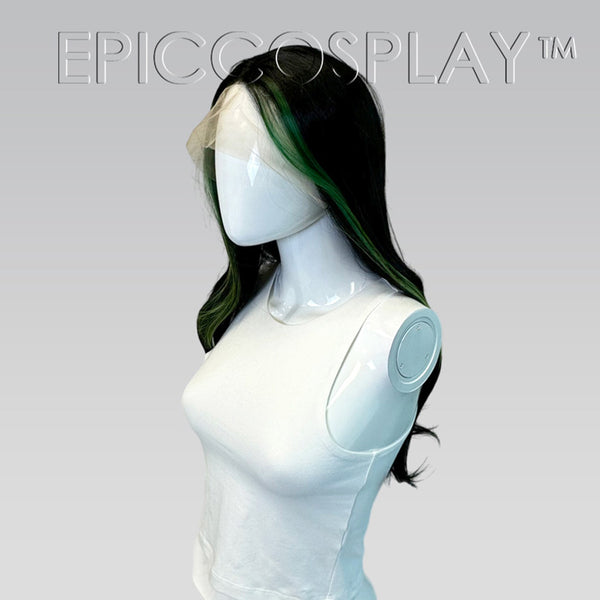 Signature - Viper Green and Black Wig