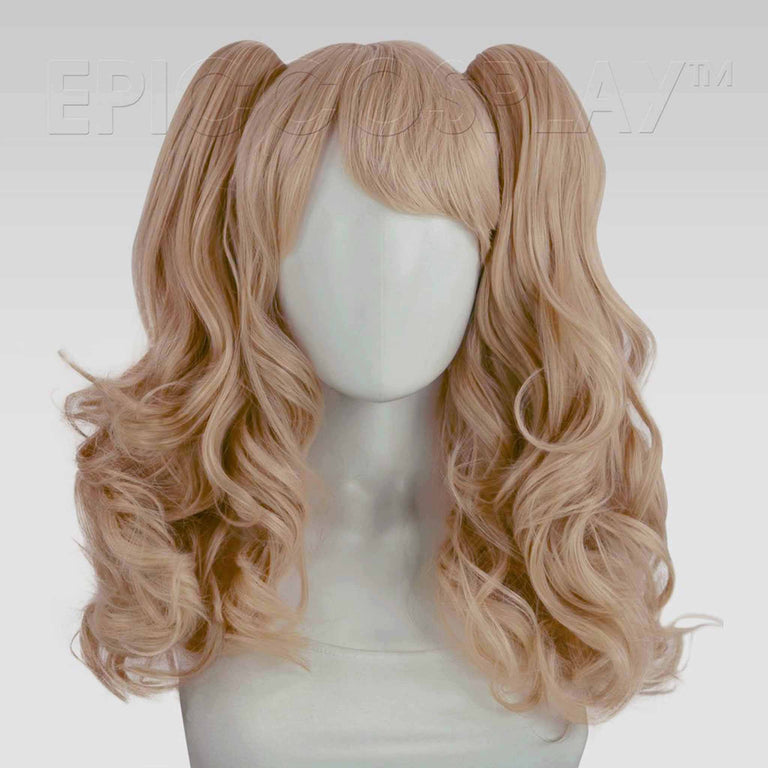 Maia - Strawberry Blonde Curly Cosplay Wig Set