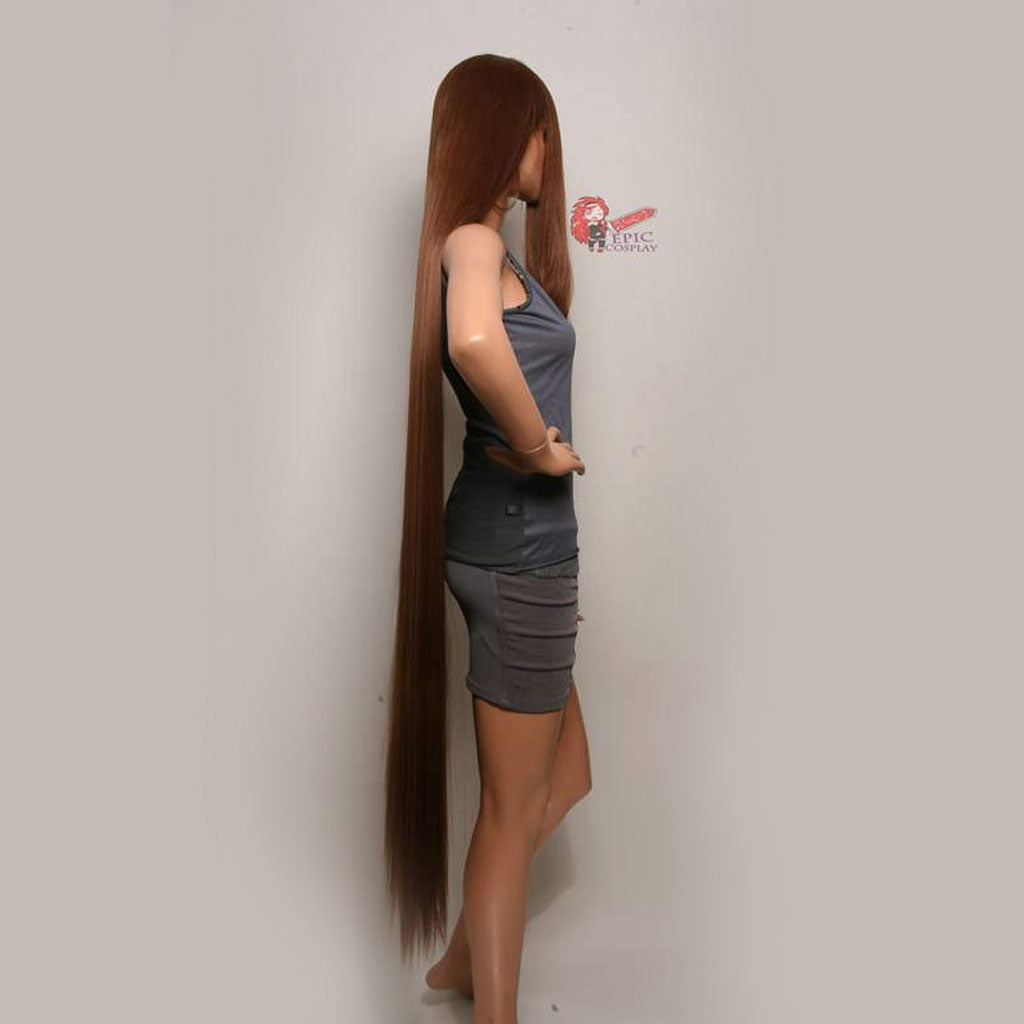 Demeter - 60 inch Light Brown Straight Very Long Cosplay Wig