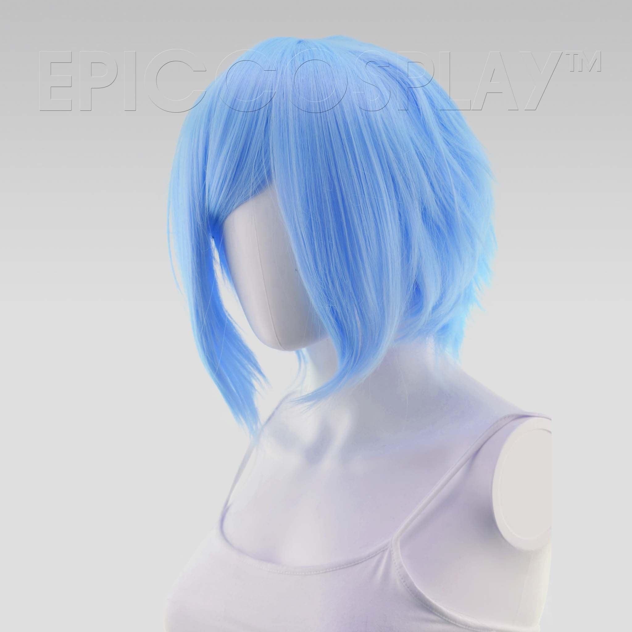 Aphrodite 15 inch Light Blue Mix Long Bang Layered Cosplay Wig