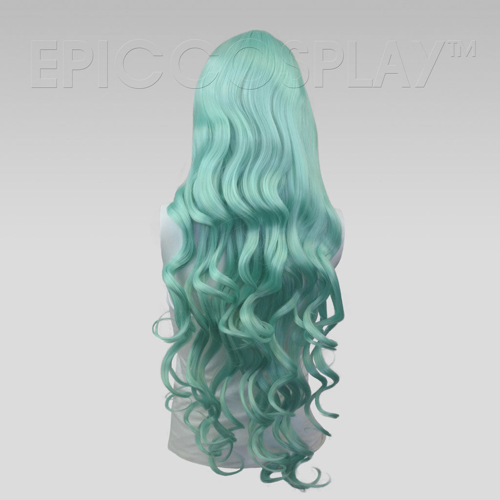 Rhea - Mint Green Wig  Green wig, Mint green hair, High quality hair  extensions