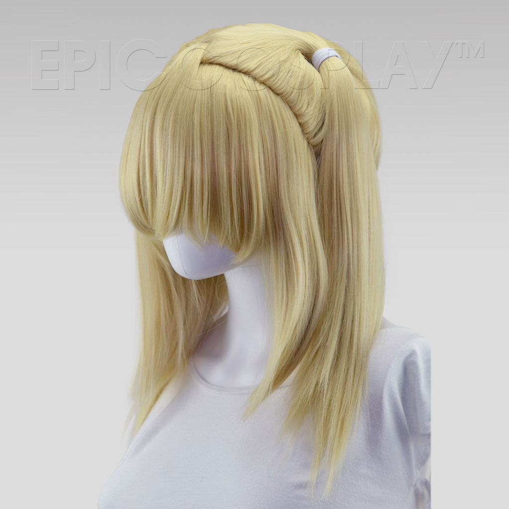 Buy Violet Evergarden Synthetic Short Blonde Cosplay Wigs at RoleCosplay.com